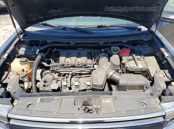 2FMGK5C88GBA05751 2016 FORD FLEX Gray Vista del compartimento del motor