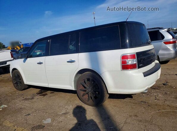 2FMGK5C88JBA10665 2018 FORD FLEX White Rear right