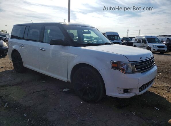 2FMGK5C88JBA10665 2018 FORD FLEX White Front interior view