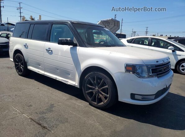2FMGK5C89GBA09128 2016 FORD FLEX White Front right
