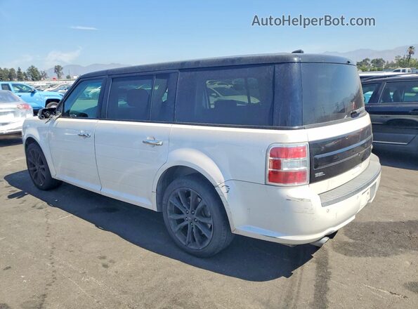 2FMGK5C89GBA09128 2016 FORD FLEX White Rear left