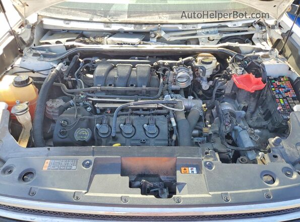 2FMGK5C89GBA09128 2016 FORD FLEX White Engine compartment view