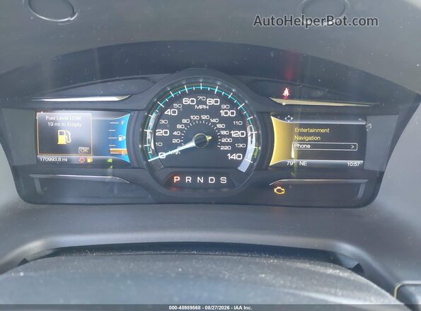 2FMGK5C89HBA04089 2017 FORD FLEX Белый Вид задних сидений