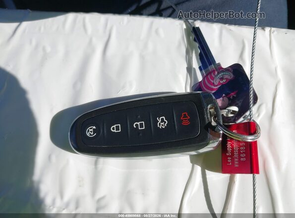 2FMGK5C89HBA04089 2017 FORD FLEX Белый Вид панели приборов