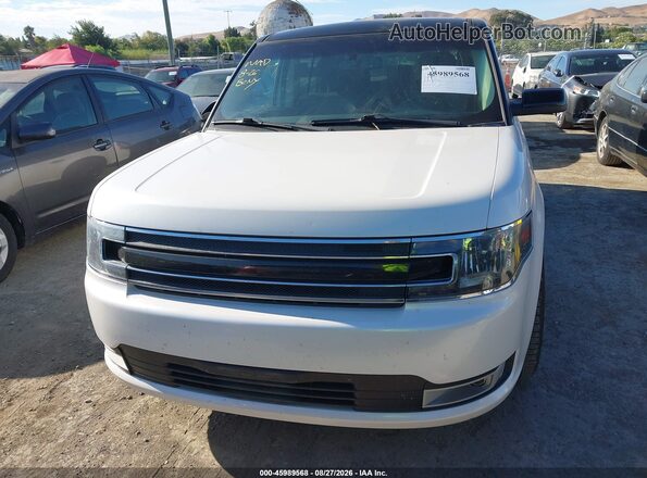 2FMGK5C89HBA04089 2017 FORD FLEX Белый Вид щитка приборов