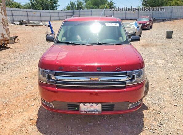 2FMGK5C89KBA33034 2019 FORD FLEX Red წინა ხედი