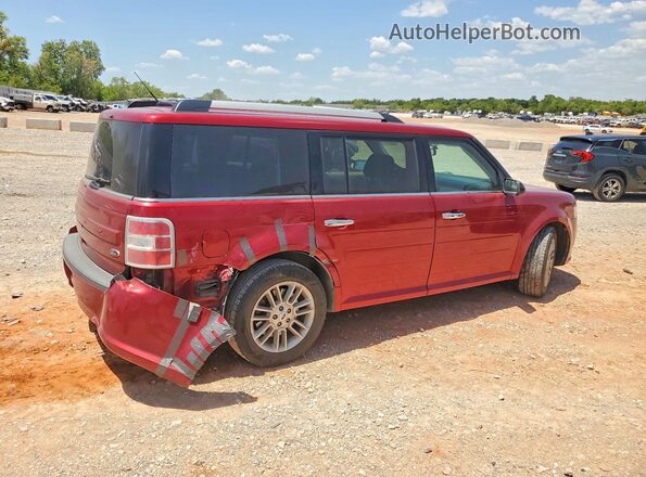2FMGK5C89KBA33034 2019 FORD FLEX Red უკანა მარჯვენა
