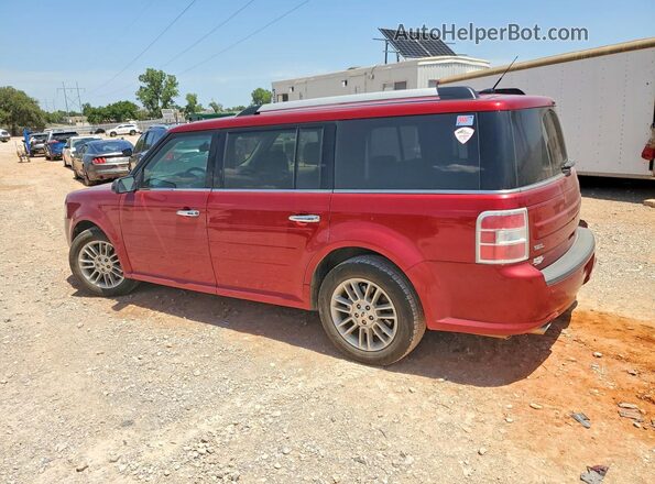 2FMGK5C89KBA33034 2019 FORD FLEX Red უკანა მარცხენა