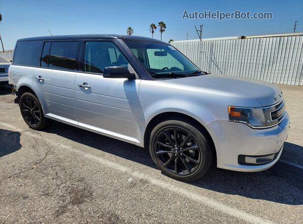 2FMGK5C8XHBA10404 2017 FORD FLEX Серебряный Передняя правая четверть