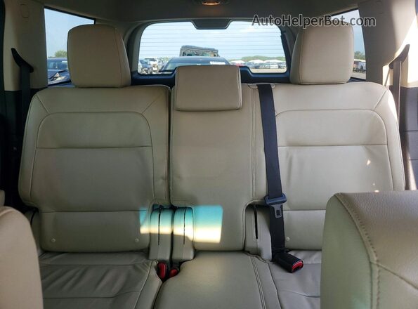 2FMGK5C8XJBA08318 2018 FORD FLEX Белый Вид задних сидений