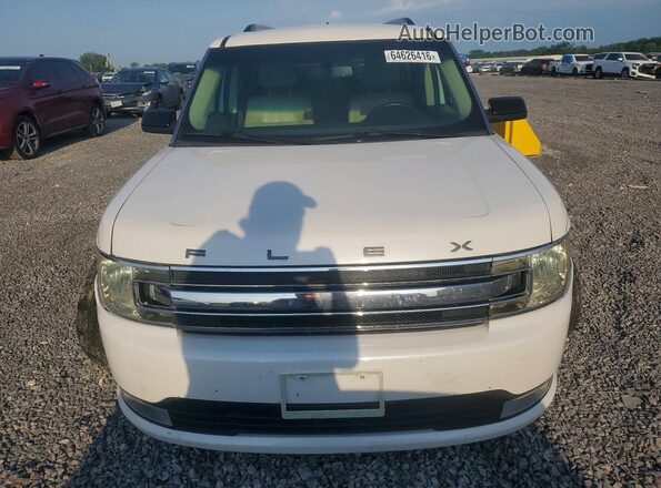 2FMGK5C8XJBA08318 2018 FORD FLEX Белый Вид спереди