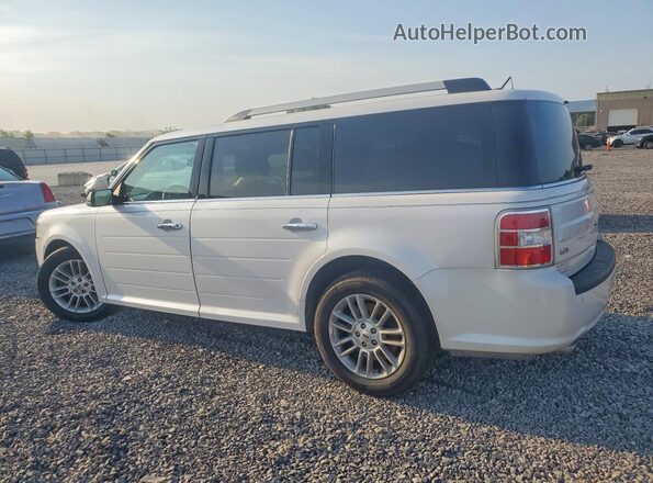 2FMGK5C8XJBA08318 2018 FORD FLEX Белый Задняя левая четверть