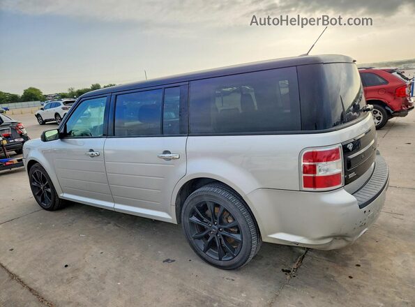 2FMGK5C8XJBA19738 2018 FORD FLEX Silver Задня ліва чверть