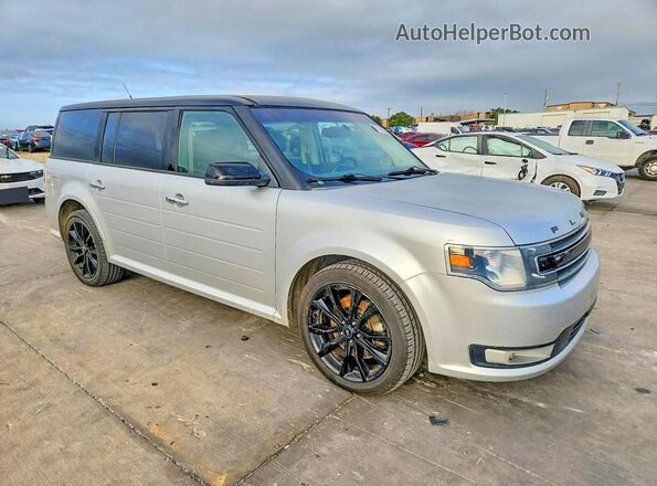 2FMGK5C8XJBA19738 2018 FORD FLEX Silver Передня права чверть