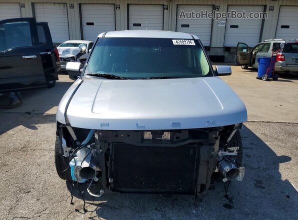 2FMGK5D81JBA12532 2018 FORD FLEX Silver Вид спереду