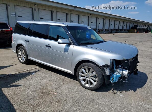 2FMGK5D81JBA12532 2018 FORD FLEX Silver Передня права чверть