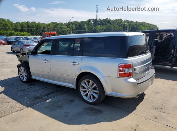 2FMGK5D81JBA12532 2018 FORD FLEX Silver Задня ліва чверть