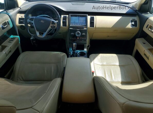 2FMGK5D81KBA31891 2019 FORD FLEX White წინა პანელის ხედი