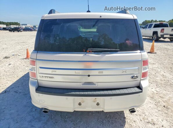2FMGK5D81KBA31891 2019 FORD FLEX White უკანა ხედი