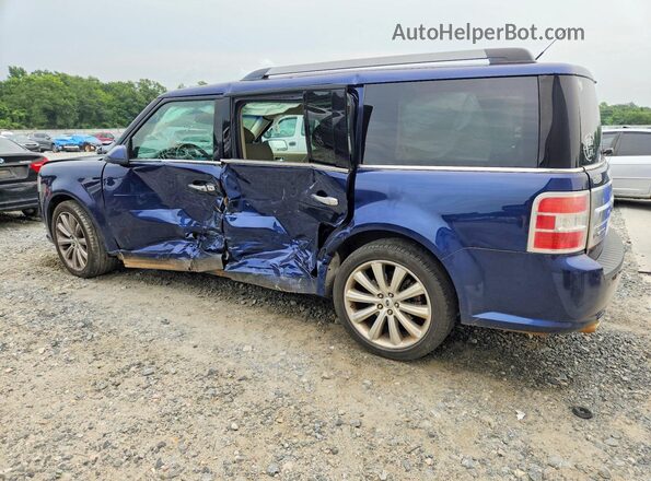 2FMGK5D83GBA22925 2016 FORD FLEX Blue Հետևի ձախ