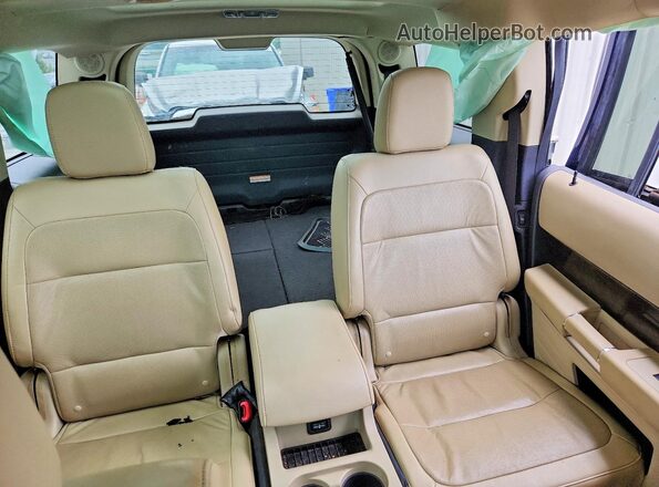 2FMGK5D83GBA22925 2016 FORD FLEX Blue Հետևի նստատեղերի տեսք