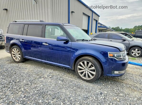 2FMGK5D83GBA22925 2016 FORD FLEX Blue Առջևի աջ