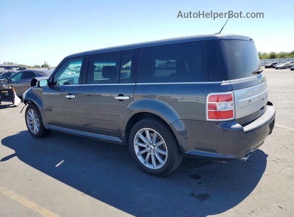 2FMGK5D83KBA08385 2019 FORD FLEX Charcoal Trasero izquierdo