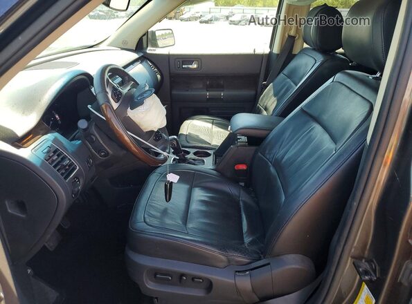 2FMGK5D83KBA08385 2019 FORD FLEX Charcoal Vista interior delantera