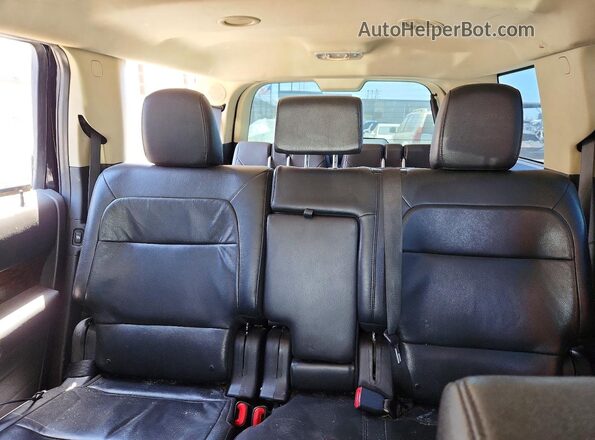 2FMGK5D84GBA03154 2016 FORD FLEX Black Հետևի նստատեղերի տեսք