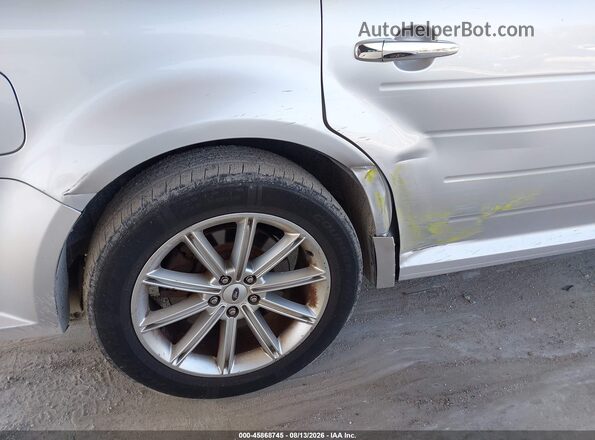 2FMGK5D84JBA09818 2018 FORD FLEX Silver წინა ხედი