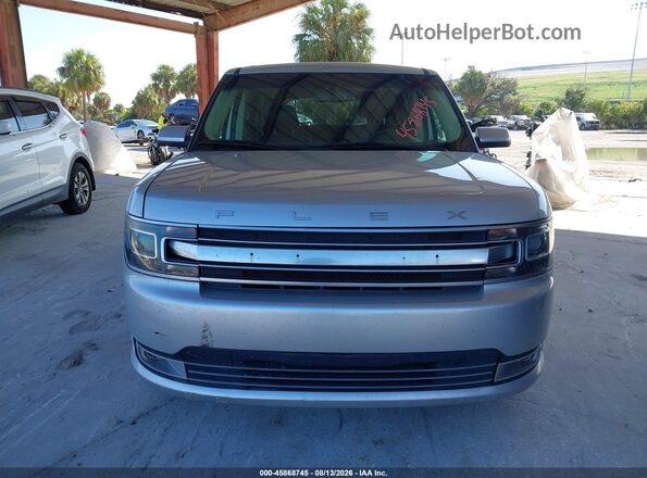 2FMGK5D84JBA09818 2018 FORD FLEX Silver ხელსაწყოთა პანელის ხედი