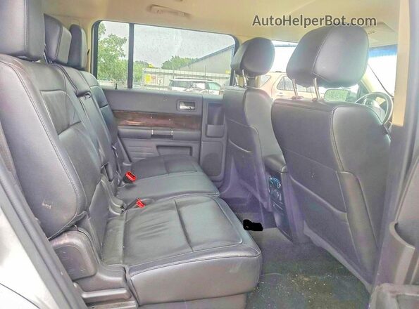 2FMGK5D85HBA00832 2017 FORD FLEX Серебряный Вид задних сидений