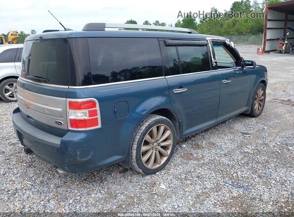 2FMGK5D86GBA10459 2016 FORD FLEX Blue Հետևի աջ