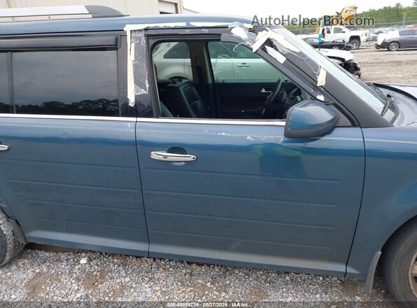 2FMGK5D86GBA10459 2016 FORD FLEX Blue Սալոնի հետևի տեսք
