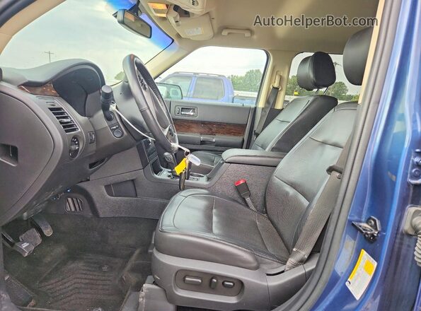 2FMGK5D87JBA08808 2018 FORD FLEX Blue წინა სალონის ხედი