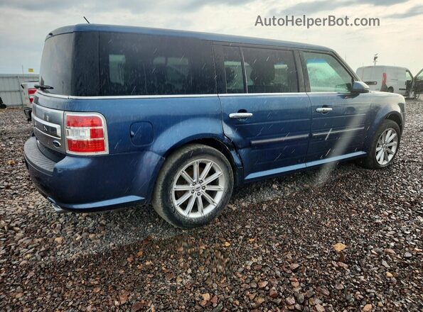 2FMGK5D87JBA08808 2018 FORD FLEX Blue უკანა მარჯვენა