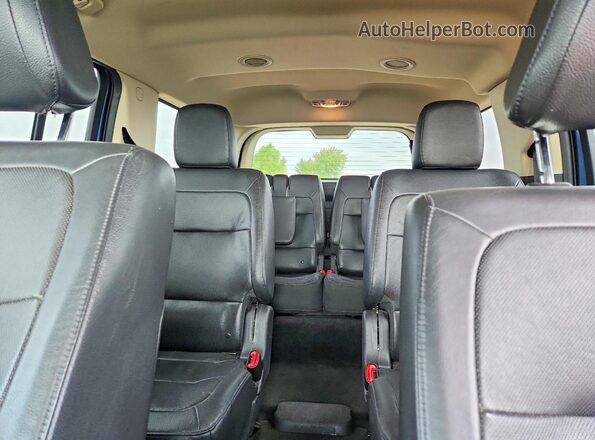2FMGK5D87JBA08808 2018 FORD FLEX Blue უკანა სავარძლების ხედი