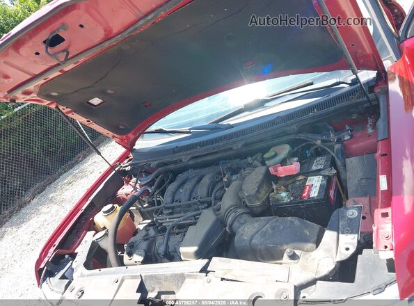 2FMGK5D88GBA02251 2016 FORD FLEX Red Rear view