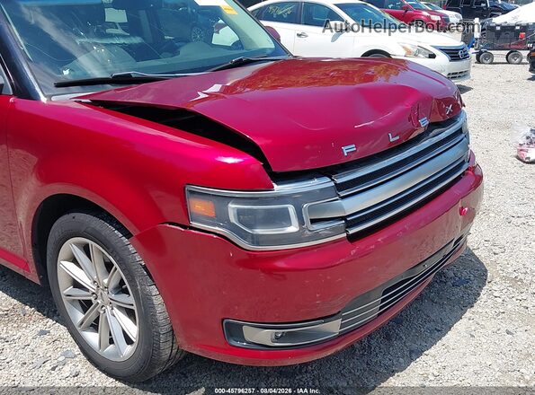 2FMGK5D88GBA02251 2016 FORD FLEX Red 