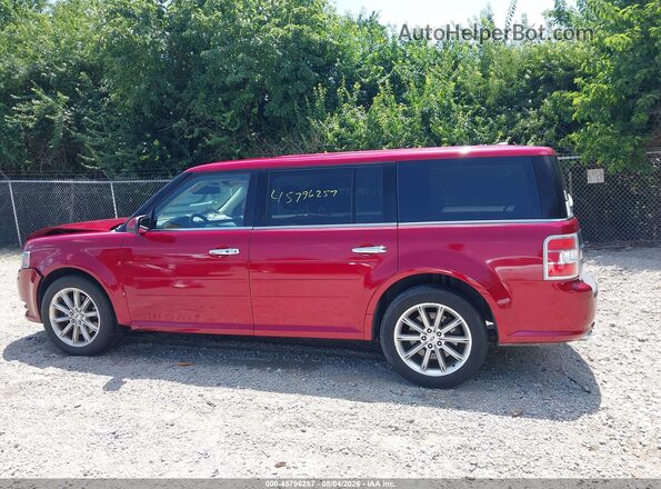 2FMGK5D88GBA02251 2016 FORD FLEX Red 360 interior view