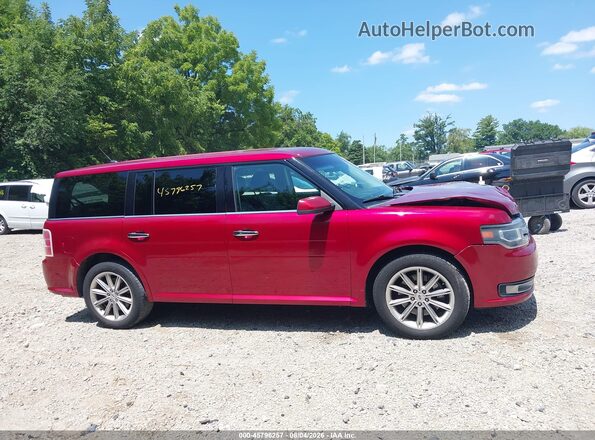 2FMGK5D88GBA02251 2016 FORD FLEX Red Rear interior view