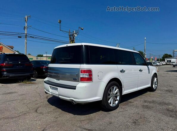 2FMGK5D88KBA22590 2019 FORD FLEX White Դիմացի տեսք