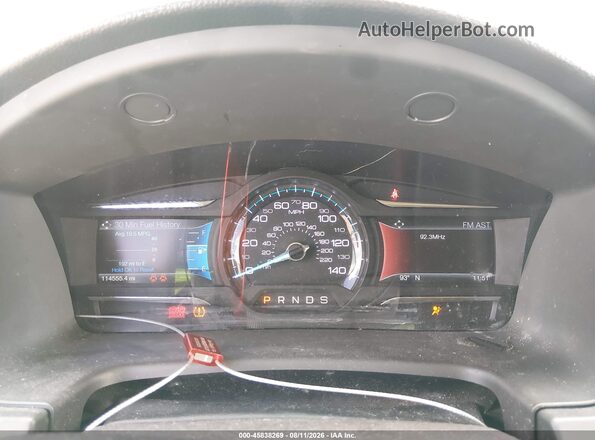 2FMGK5D89KBA05927 2019 FORD FLEX Black Widok tylnych siedzeń