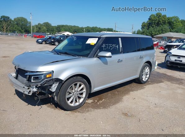 2FMGK5D89KBA36286 2019 FORD FLEX Silver Front left