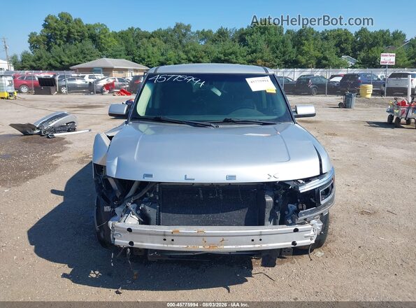 2FMGK5D89KBA36286 2019 FORD FLEX Silver Rear interior view