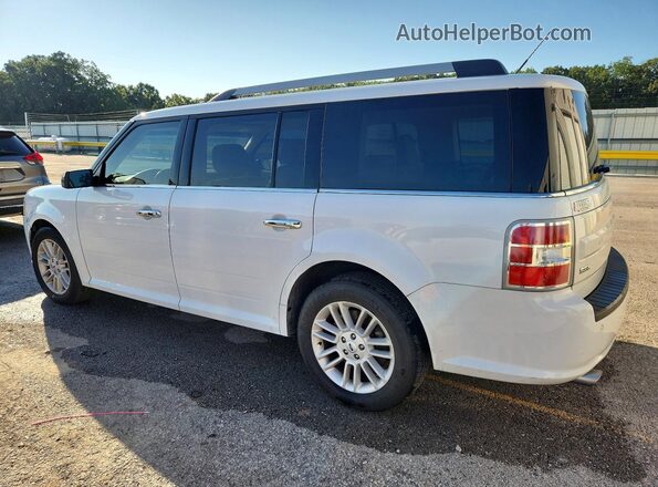 2FMHK6C80KBA15418 2019 FORD FLEX White Հետևի ձախ