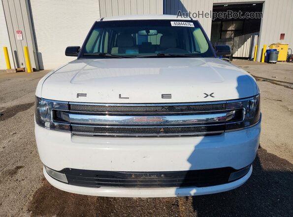 2FMHK6C80KBA15418 2019 FORD FLEX White Դիմացի տեսք