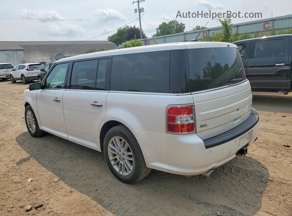 2FMHK6C80KBA28721 2019 FORD FLEX White Задня ліва чверть