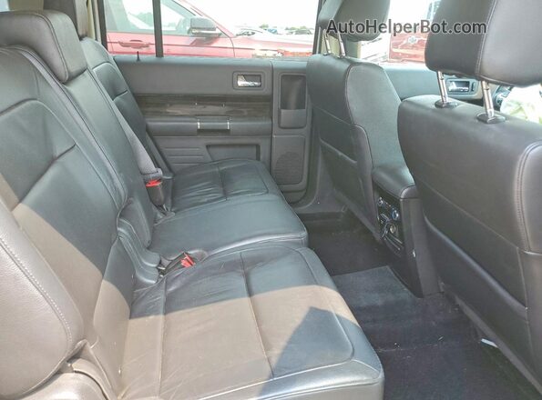 2FMHK6C80KBA28721 2019 FORD FLEX White Вид задньої частини салону