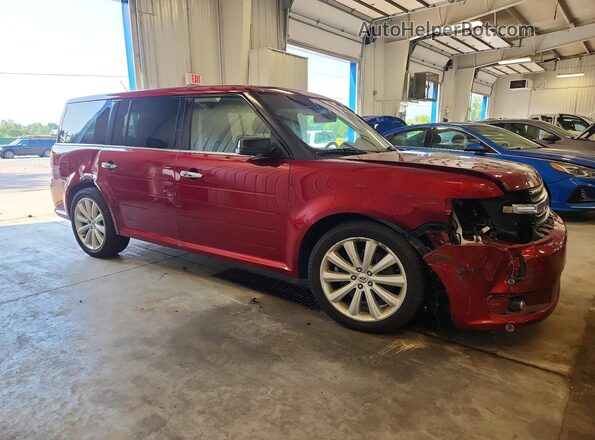 2FMHK6C81GBA13362 2016 FORD FLEX Красный Передняя правая четверть